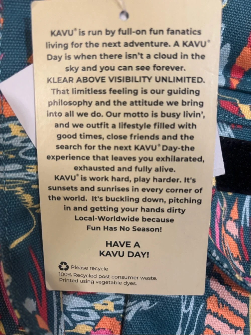 Kavu Keeper Sail Dreams Crossbody. NWT! - Picture 10 of 10
